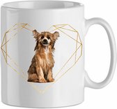 Mok chinese crested 5.3| Hond| Hondenliefhebber | Cadeau| Cadeau voor hem| cadeau voor haar | Beker 31 CL