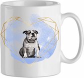 Mok Engelse bulldog 4.2| Hond| Hondenliefhebber | Cadeau| Cadeau voor hem| cadeau voor haar | Beker 31 CL