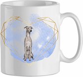 Mok Italian Greythound 5.5| Hond| Hondenliefhebber | Cadeau| Cadeau voor hem| cadeau voor haar | Beker 31 CL