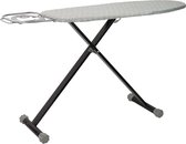 Luxiqo® Strijkplank – Met Strijkerhouder – 162,5 x 44 x 90 cm – Grijs