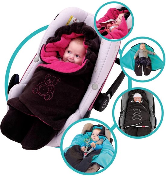 ByBoom Baby winter-wikkeldeken 'Het origineel met de beer