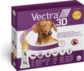Vectra 3D Dog XS - 1.5 tot 4 kg - 3 pipetten