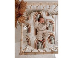 foto van Teddy Two-Piece Beige 6-9 - romper set - baby born kleertjes - baby born - rompertjes baby - Baby romper - Baby kleding - rompertjes - romper lange mouw - baby kleding jongens - baby kleding meisje - baby product for you- baby pakje - Kinder kleding