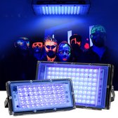 UV DJ Disco Light - Stage Light - 395nm 400nm - Ultraviolet - Floodlight - Fluorescerende effectlampen - Party Stage Backlight - 150W