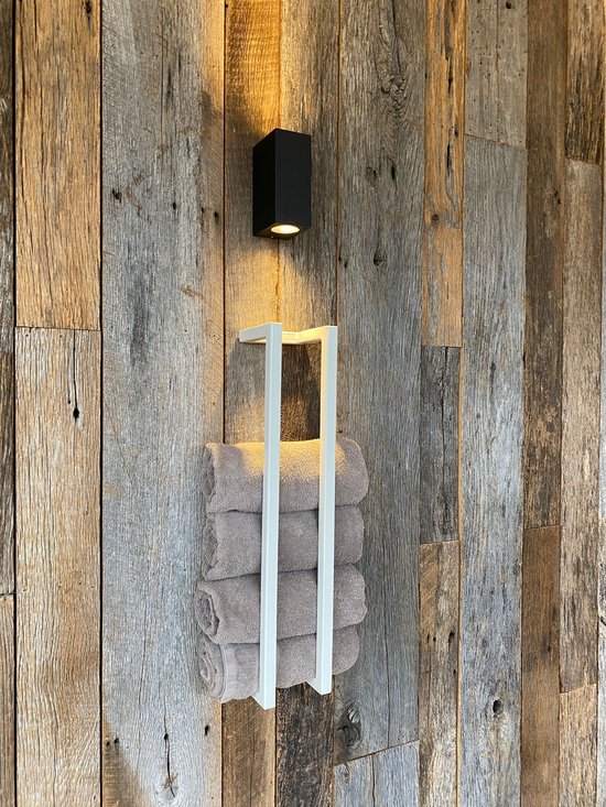 SaniDreams Odin Handdoekenrek S Wit- staal - 60x12.5x12.5cm