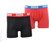 Puma - Boys Basic Boxer 2 Pack - 2 pack kids ondergoed -152