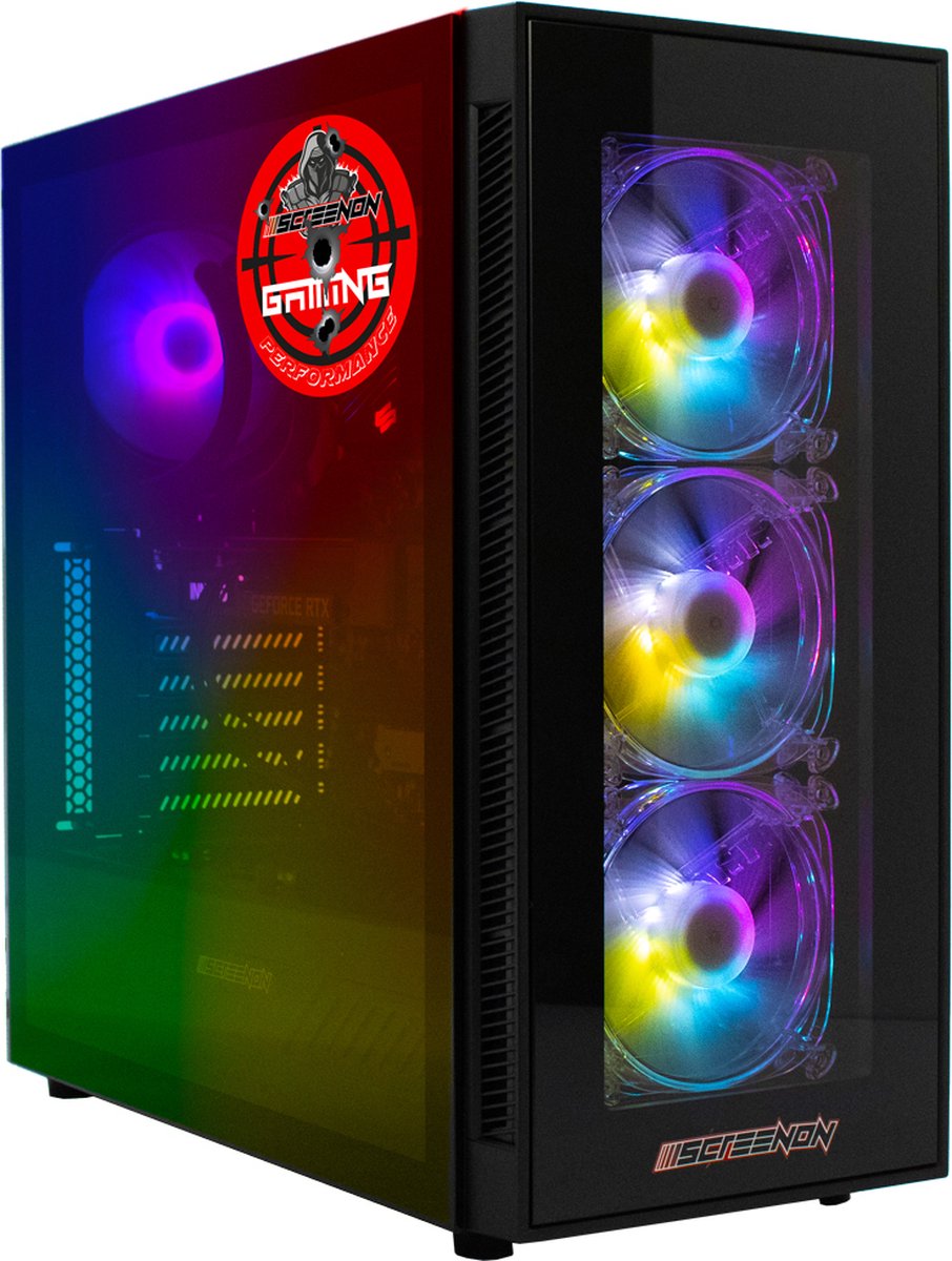 ScreenON - Ryzen 7 - 512GB M.2 + 1TB HDD - RTX 3070Ti 8GB - GamePC.V602108