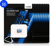 iStorage MicroSD Card 512GB - 10 Pack - alleen te gebruiken met de iStorage datAshur SD flashdrive (module) -  IS-FL-DSD-256