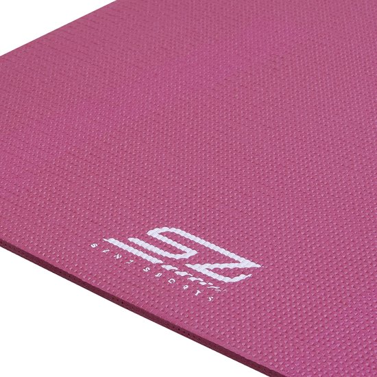 Senz Sports Yogamat Premium - 180 x 60 x 0.6 cm - Roze met print van Senz Sports — afbeelding 3