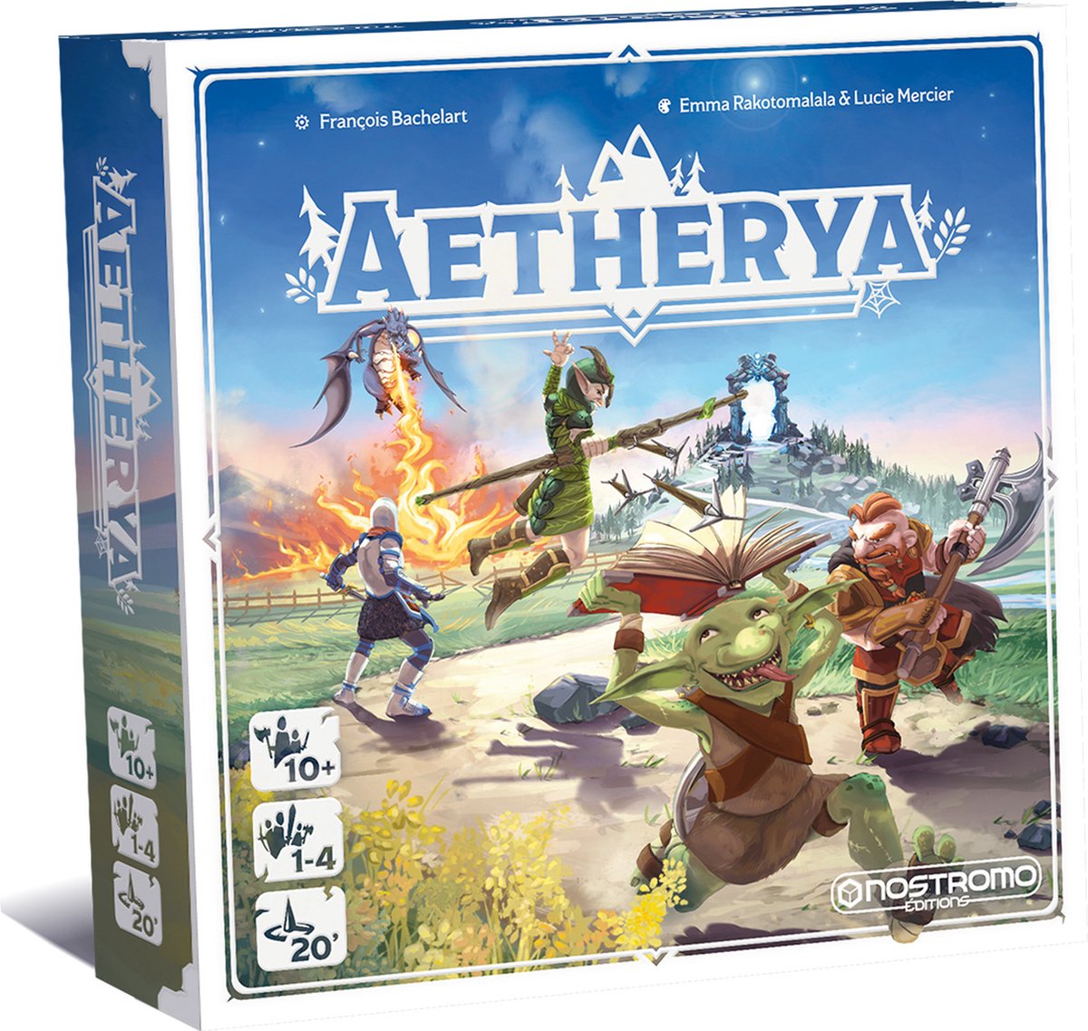 Aetherya: Strategisch Bordspel voor 1-4 Spelers, 90 Min Speeltijd