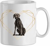 Mok Weimaraner 3.3| Hond| Hondenliefhebber | Cadeau| Cadeau voor hem| cadeau voor haar | Beker 31 CL