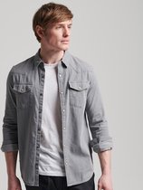 Superdry Heren Studios Western Denim Ls Shirt