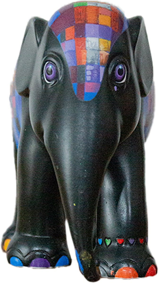 Elephant Parade - Samenspel - Handgemaakt Olifanten Beeldje - 10cm