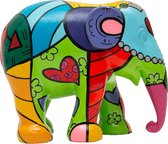 Elephant Parade - Love - Handgemaakt Olifanten Beeldje - 20cm