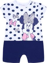 Witte en marineblauwe rompers - Minnie Mouse DISNEY / 74 cm