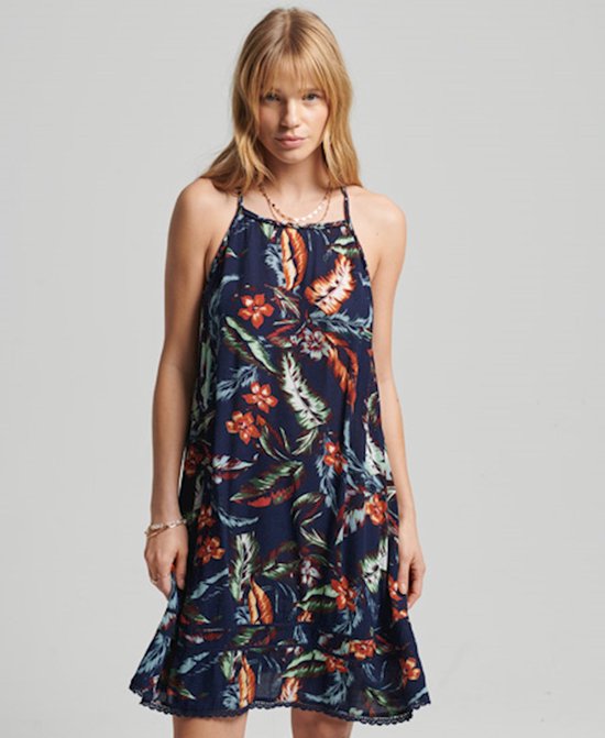 Superdry Dames Vintage Beach cami-jurk