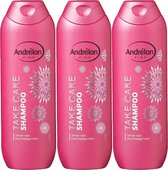 Andrélon Pink Take Care Shampoo - Beschadigd Haar - Pak Je Voordeel - 3 x 250 ml