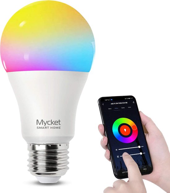 Pack de 3 - Mycket Tuya - Ampoule Smart E27 Dimmable - Siècle des Lumières  Intelligent... | bol