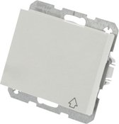 BERKER K1 Inbouw wandcontactdoos (wcd) 1-voudig met klapdeksel polar wit