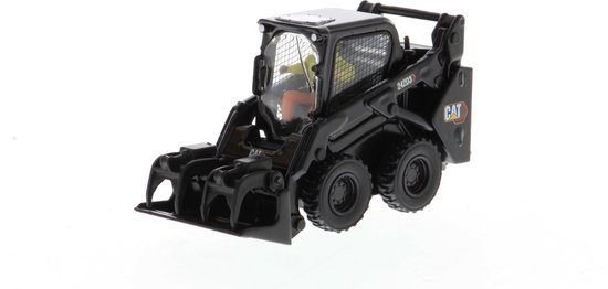Cat 242D3 Skid Steer Loader - Special edition in het zwart - 1:50 - Diecast Masters - High Line Series