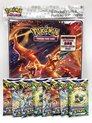 Afbeelding van het spelletje Pokémon Sword & Shield Brilliant Stars - Boosterpack 8x - Verzamelmap 9 pocket