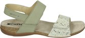Mephisto AGAVE BUCKSOFT - Volwassenen Platte sandalen - Kleur: Groen - Maat: 40