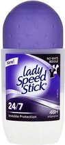 Lady Speed Stick Invisible Protection Roll On Deodorant - 48H Anti Transpirant / Antiperspirant Deo Roller - Bestverkochte Deodorant Vrouw - 50ml