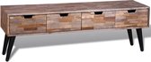 Tv meubel met 4 lades gerecycled teak