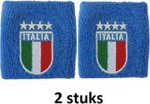 Polsband - Zweetband - Italië - Officieel - 2 stuks - Voetbal - Italiaans elftal