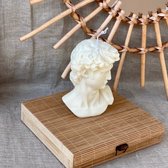 Forma Candles - Torso kaars Maxi David Michelangelo large - Sculptuur kaars - handgemaakte kaars