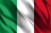 Senvi Printwear - Flag Italy - Grote Italië vlag - Gemaakt Van 100% Polyester - UV & Weerbestendig - Met Versterkte Mastrand - Messing Ogen - 90x150 CM - Fair Working Conditions