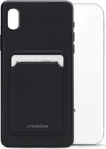 Apple iPhone Xr Hoesje - Mobilize - Rubber Gelly Serie - TPU Backcover - Zwart - Hoesje Geschikt Voor Apple iPhone Xr