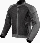 REV'IT! Jacket Torque 2 H2O Black Grey - Maat 3XL