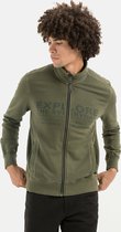 camel active Sweatjacke in zuiver katoen