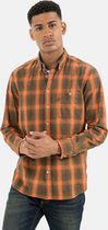 camel active Shirt met lange mouwen met button-down kraag