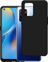 Cazy Oppo A74 4G hoesje - Soft TPU Case - Zwart