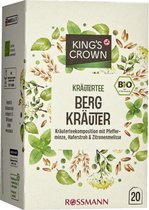 KING'S CROWN Bio Kruidenthee Bergkruiden 35g