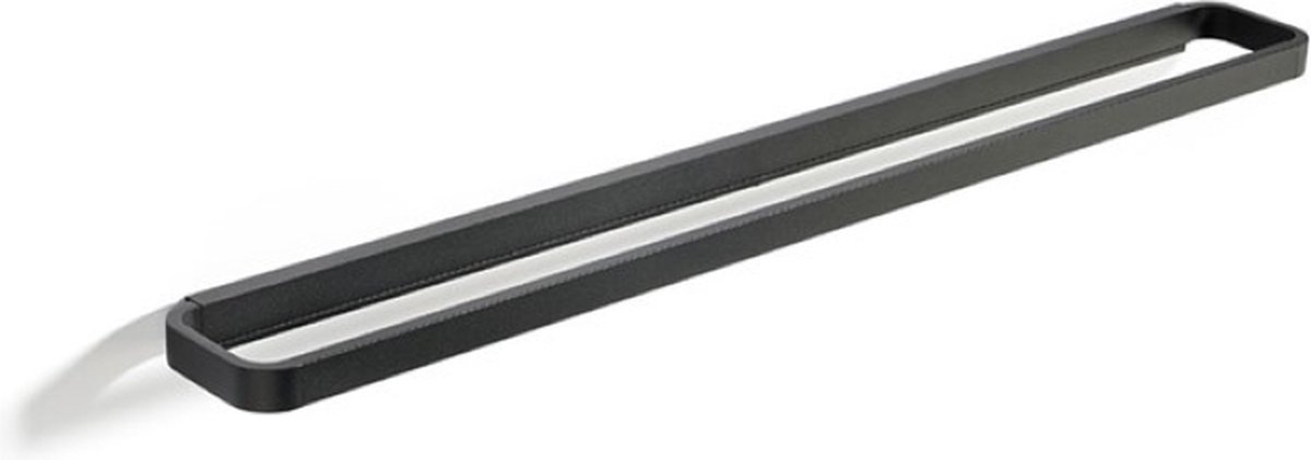 Zone Rim handdoekhouder 70x7.5cm zwart