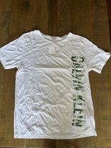 calvin klein wit t-shirt maat XL