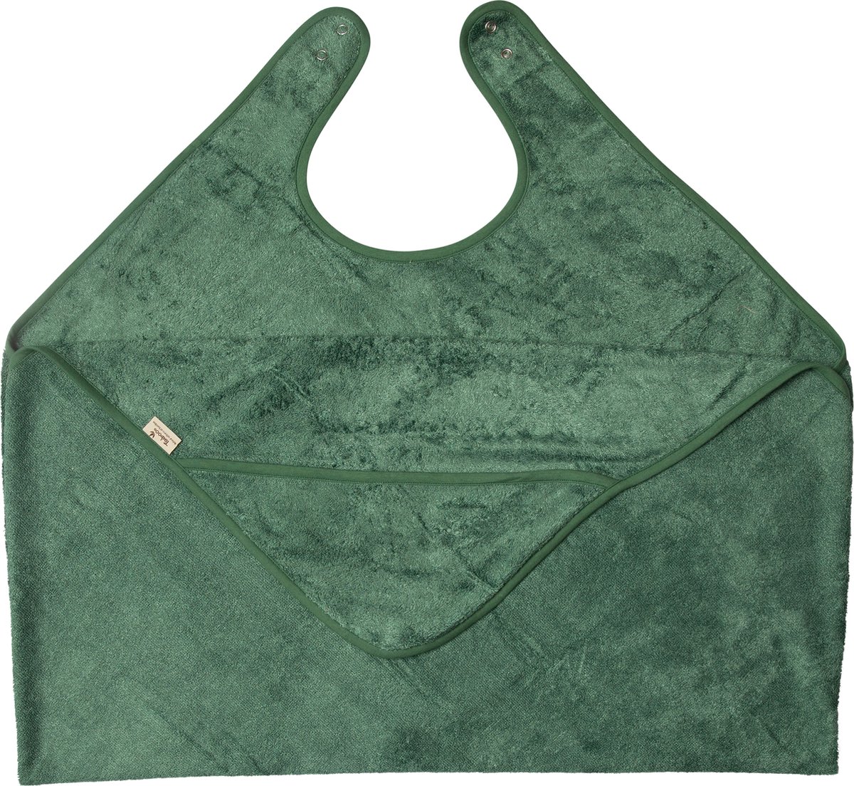 Timboo Cuddle towel adult/baby - Aspen green