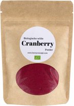 Biologische wilde cranberry poeder 50 gram