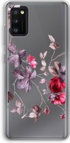 Case Company® - Samsung Galaxy A41 hoesje - Mooie bloemen - Soft Cover Telefoonhoesje - Bescherming aan alle Kanten en Schermrand