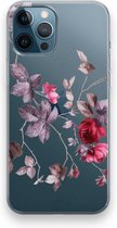 Case Company® - iPhone 12 Pro hoesje - Mooie bloemen - Soft Cover Telefoonhoesje - Bescherming aan alle Kanten en Schermrand