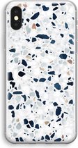 Case Company® - iPhone XS hoesje - Terrazzo N°1 - Soft Cover Telefoonhoesje - Bescherming aan alle Kanten en Schermrand