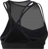 Reebok Studio Strappy Mesh Medium-Impact Bra beha Vrouwen zwart Xl