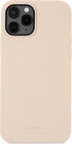 Holdit - iPhone 12/12 Pro, hoesje silicone, beige
