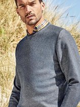 Biologische Trui Met Ronde Hals Blauw Casa Moda - L