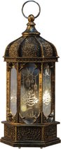 Ramadan - Ramadan Eid feestlantaarn - Ramadan - islam - Moslim - Ramadan decoratie - Decoratie lamp - GOUD