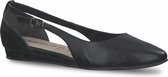 Tamaris Dames Ballerina 1-1-24220-38 003 smal Maat: 42 EU