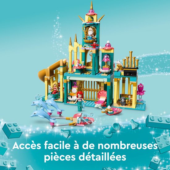 LEGO Disney Kleine Zeemeermin Ariëls Onderwaterpaleis - 43207